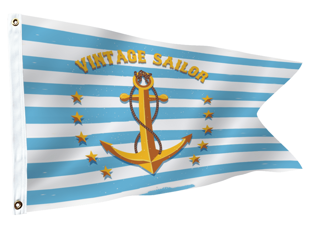 burgee flag design template marina boating communities 1024X752