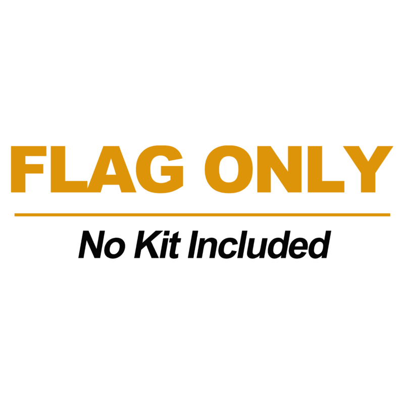 custom advertising flags kit flag only