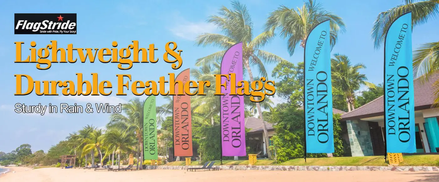 custom feather flags for outdoor events flagstride