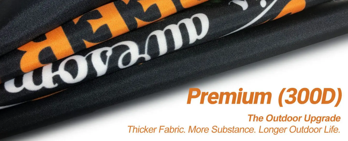custom flags fabric premium polyester scaled