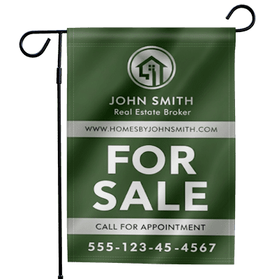 custom garden flag design category business