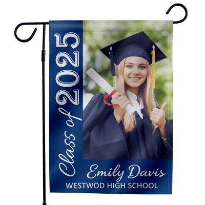 custom garden flag design category graduations