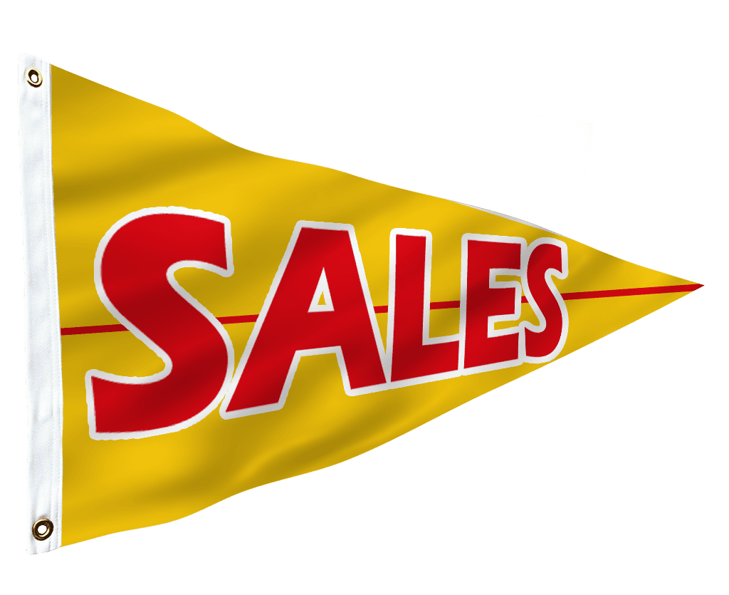 custom pennant flag design template business promotion 1024