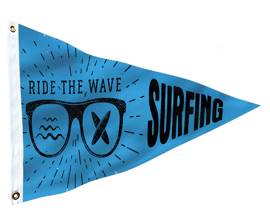 custom pennant flag design template surflifestyle 1024