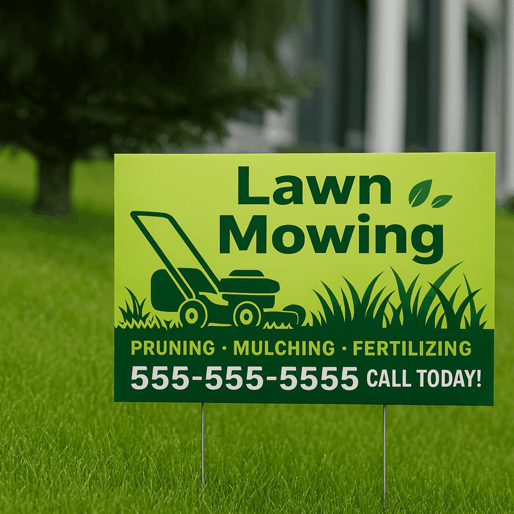 Custom Yard Signs | Lawn Sign 18x24 5 Custom Yard Signs | Lawn Sign 18x24 - Image 3