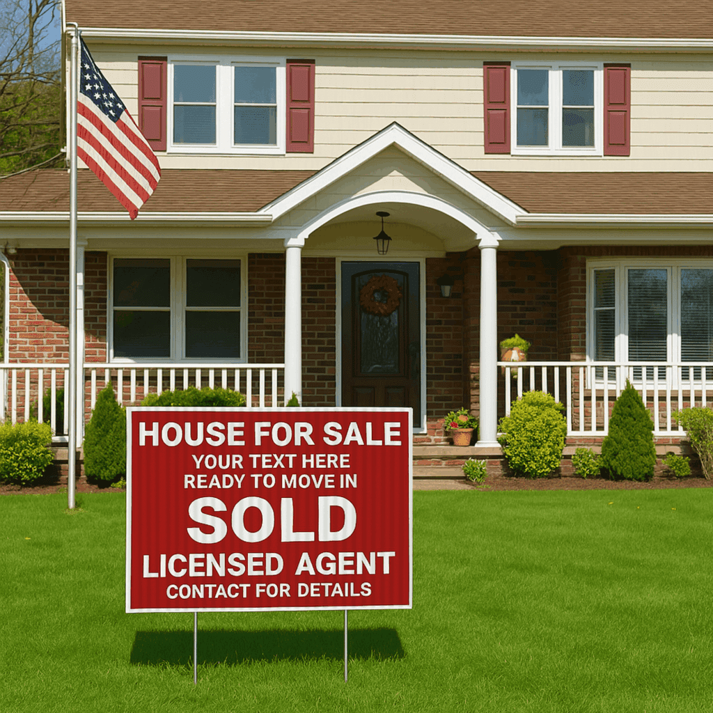 Custom Yard Signs | Lawn Sign 18x24 4 Custom Yard Signs | Lawn Sign 18x24 - Image 2