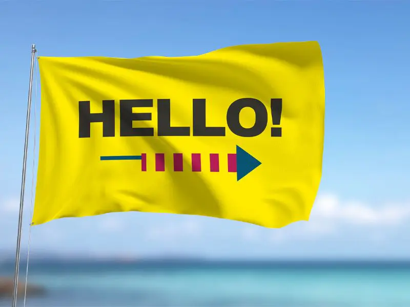 Blog featured image single sided vs double sided flag