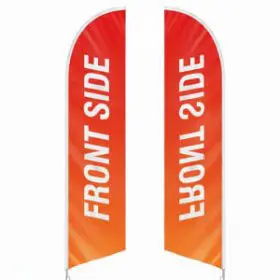 Single-Sided Feather Flag