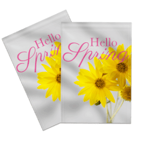 Double-Sided Garden Flag