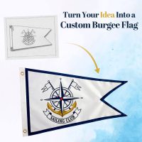 Turn your sketch or idea into a custom burgee flag