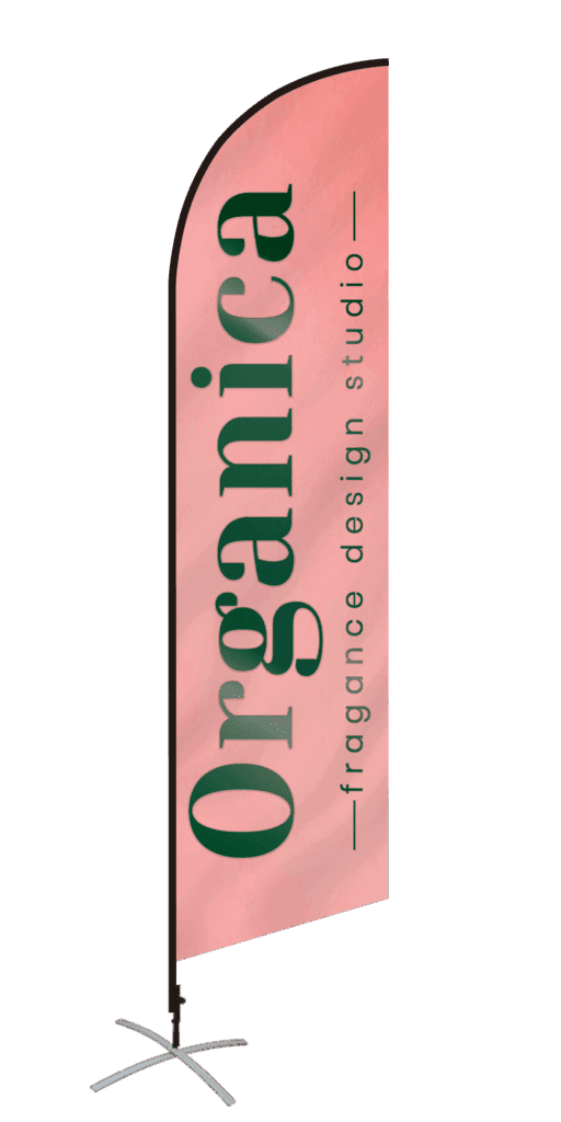 custom feather flags design temp organic business