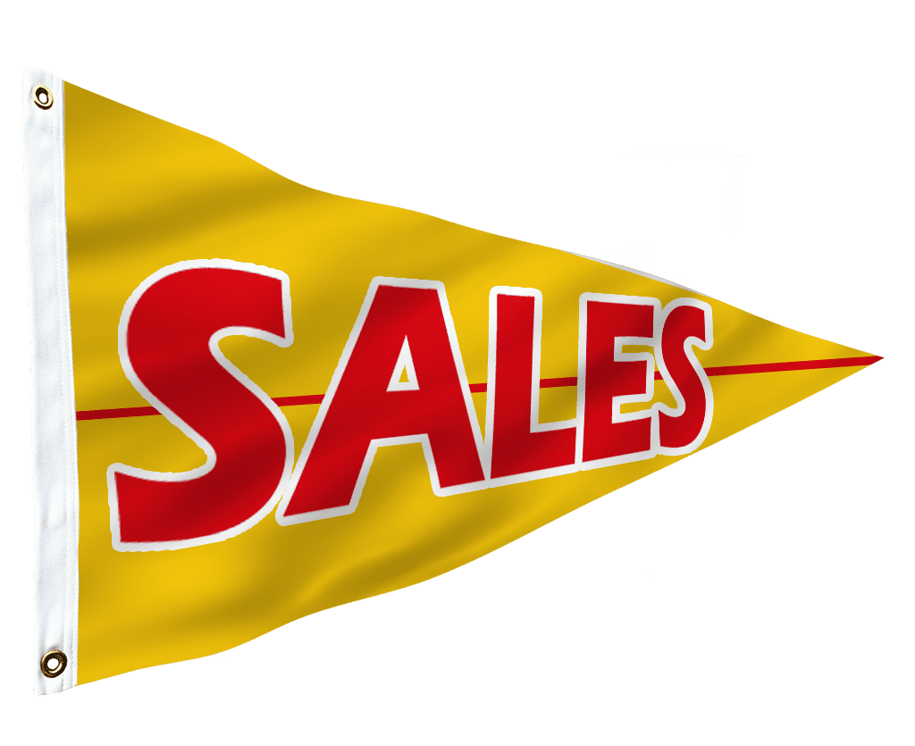 custom pennant flag design template business promotion 1024