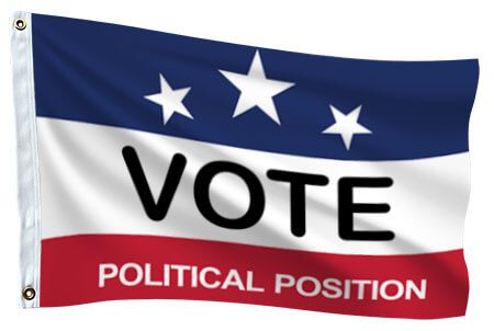 custom standard flag design Political Flag