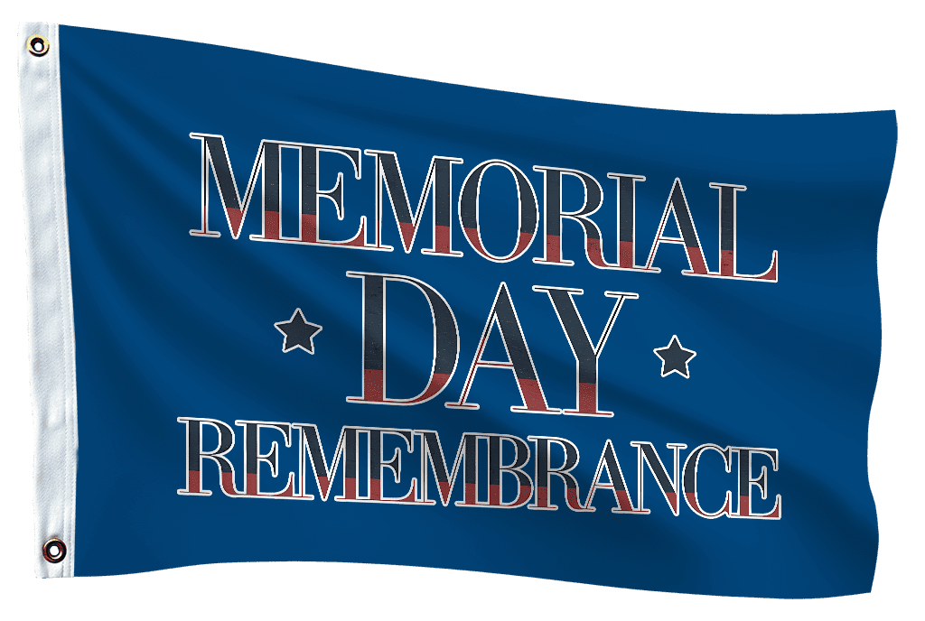 custom standard flag design template memorial day 1024