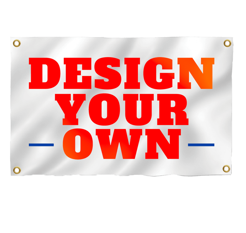 custom standard flag finishing options corner grommets
