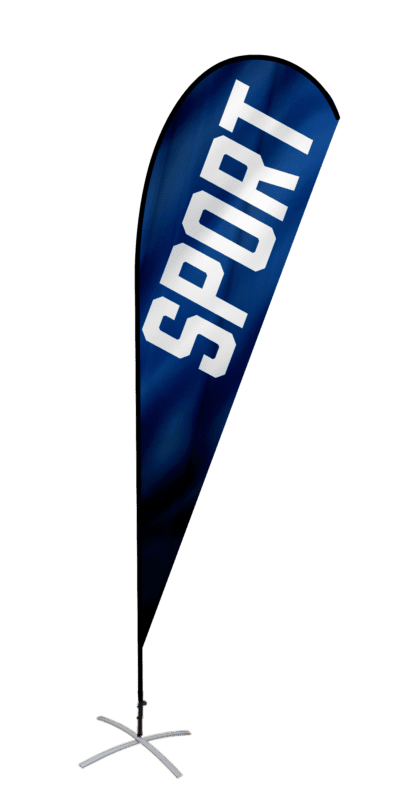custom teadrop flags design temp sport