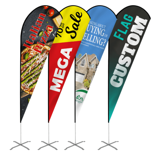 custom teardrp flag