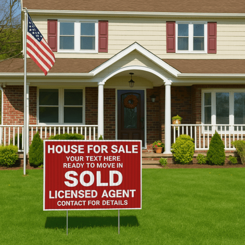 Custom Yard Signs - Personalized Outdoor Lawn Signs for Events & Promotions - Image 2