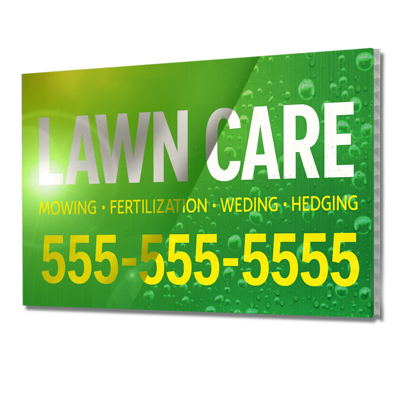 custom yard sign weather resistent 1