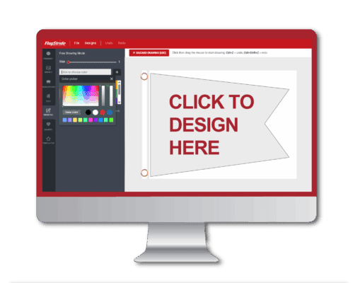 design online tool burgee flag flagstride