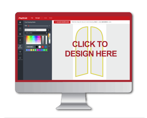 design online tool feather flag flagstride 1