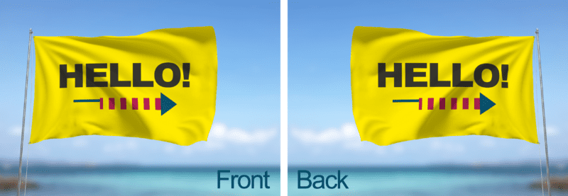 flag double sided 1