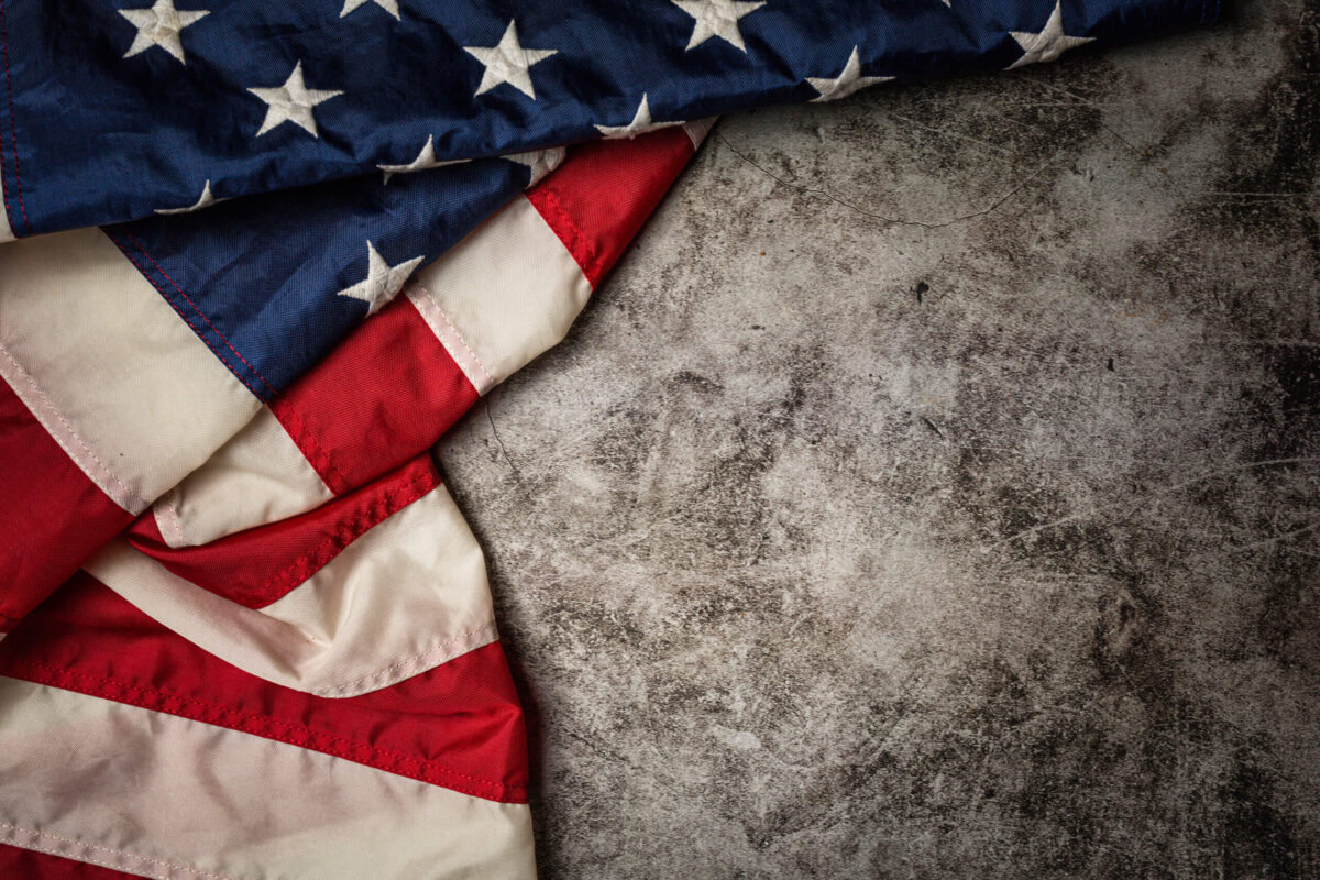 united states flag black background scaled