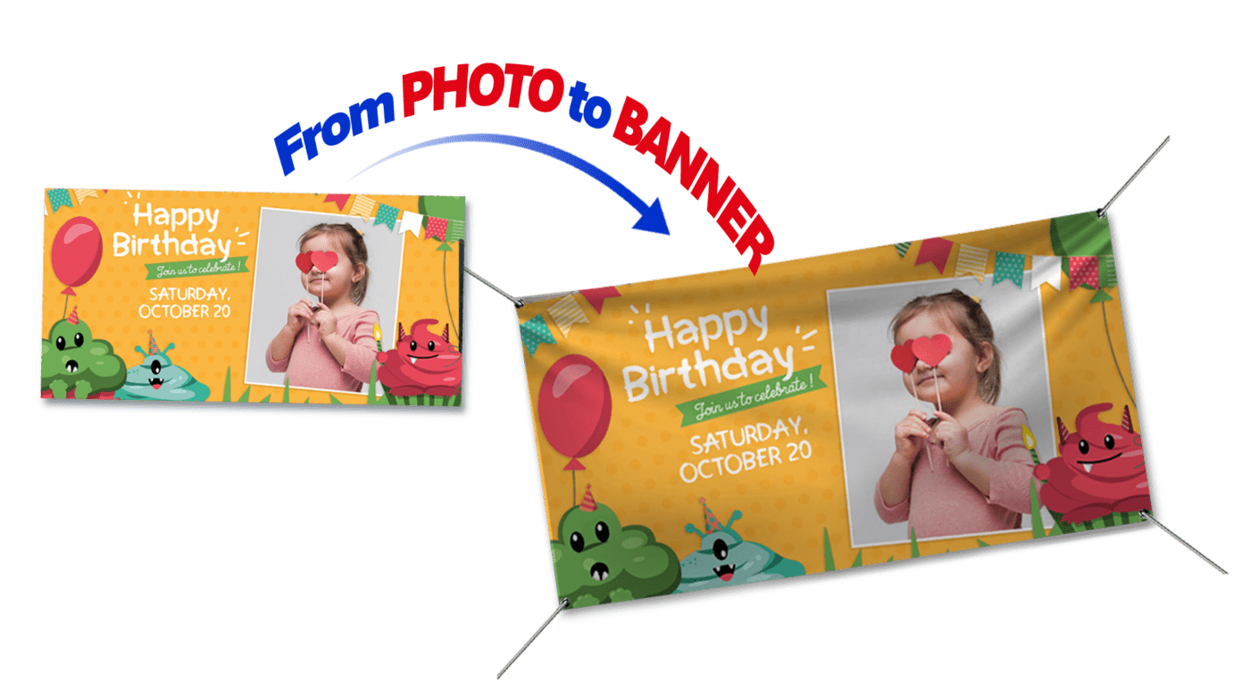vinyl banner design photo