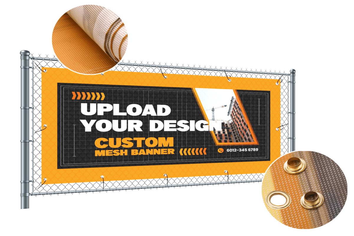 custom mesh banners crafting details large