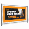 Custom Mesh Banner with Your Design – Ideal for Outdoor Fencing and Construction Projects