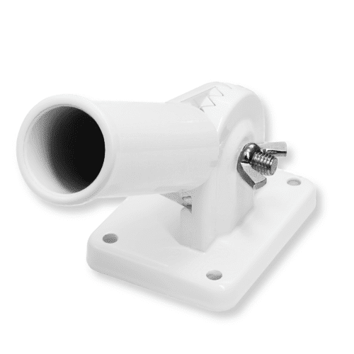 Flagpole mounting bracket for secure installation