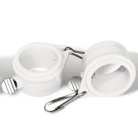Set of durable flagpole mounting rings for secure flag attachment
