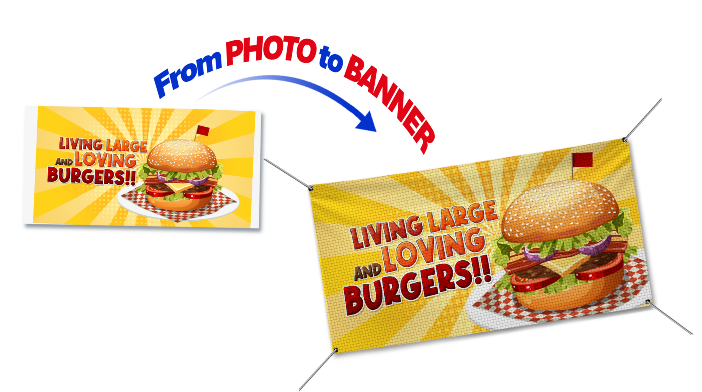 mesh banner design covert photo