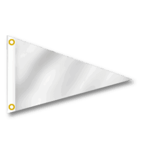 Pennant with Grommets (Metal Eyelets)