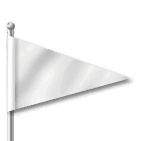 Pennant with Sleeve (Pole Pocket)